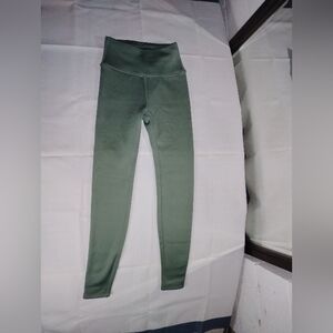 Kyodan Outdoors Heavy Weight High-Waisted Green Leggings